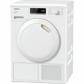 Miele T1 7KG Freestanding Heat Pump Tumble Dryer - Lotus White | TEA 225 WP