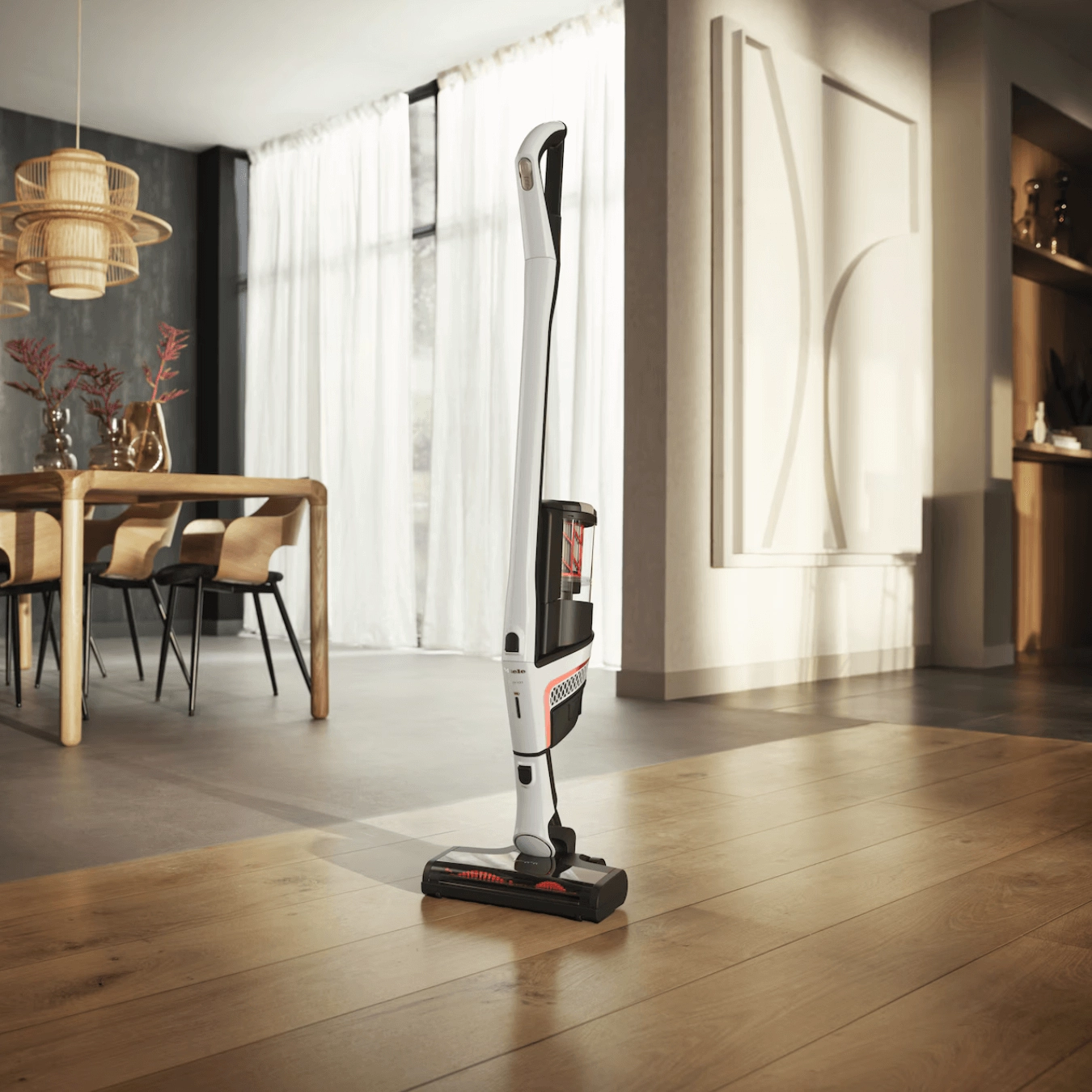 Miele TriFlex HX1 Facelift. Lotus White - Stick. Cordless Vacuum