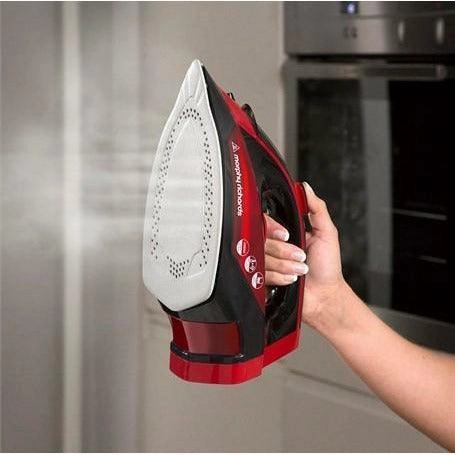 Morphy Richards 2400W Easycharge Cordless Steam Iron - Red & Black | 303250