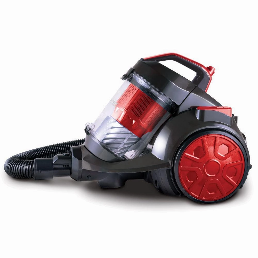 Morphy Richards 3L Multi Cyclonic Bagless Cylinder Vacuum Cleaner - Graphite & Red | 980581