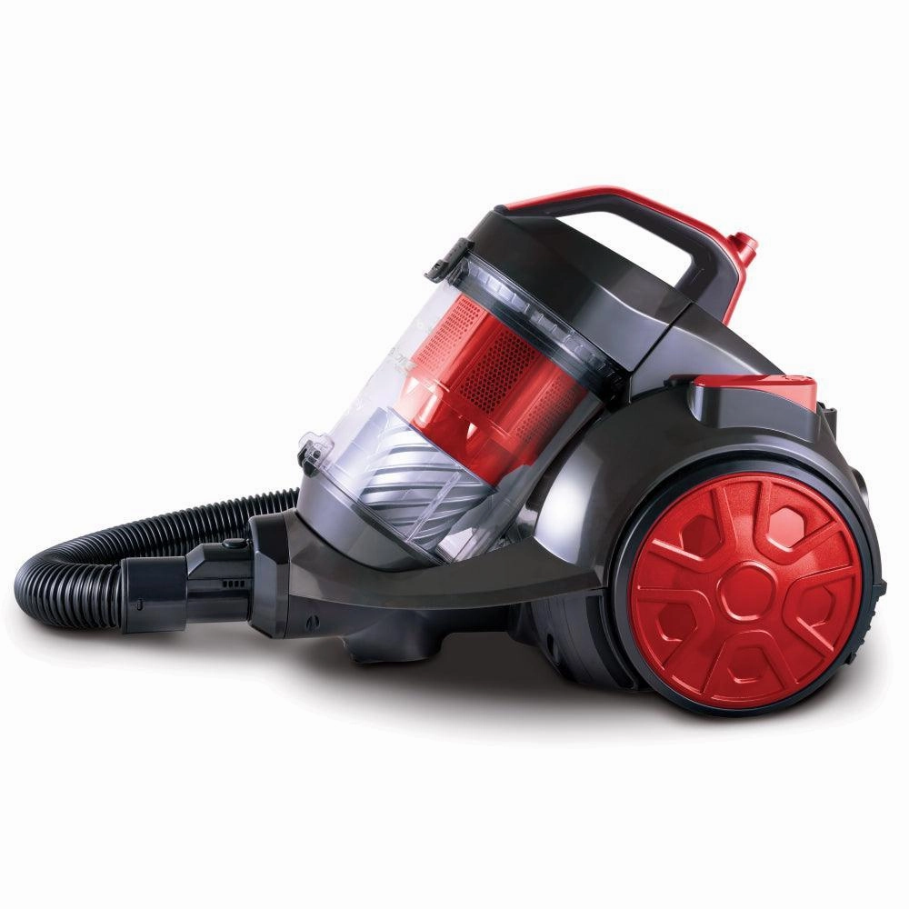 Morphy Richards 3L Multi Cyclonic Bagless Cylinder Vacuum Cleaner - Graphite & Red | 980581