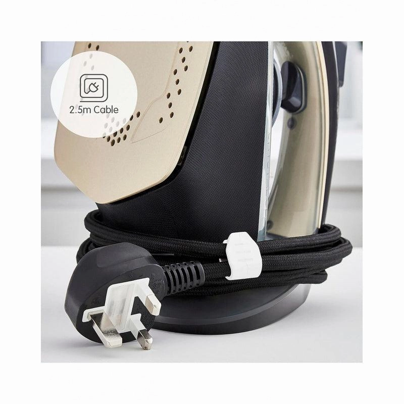 Morphy Richards Crystal Clear 35g Steam Output Steam Iron  - Black & Gold | 300302
