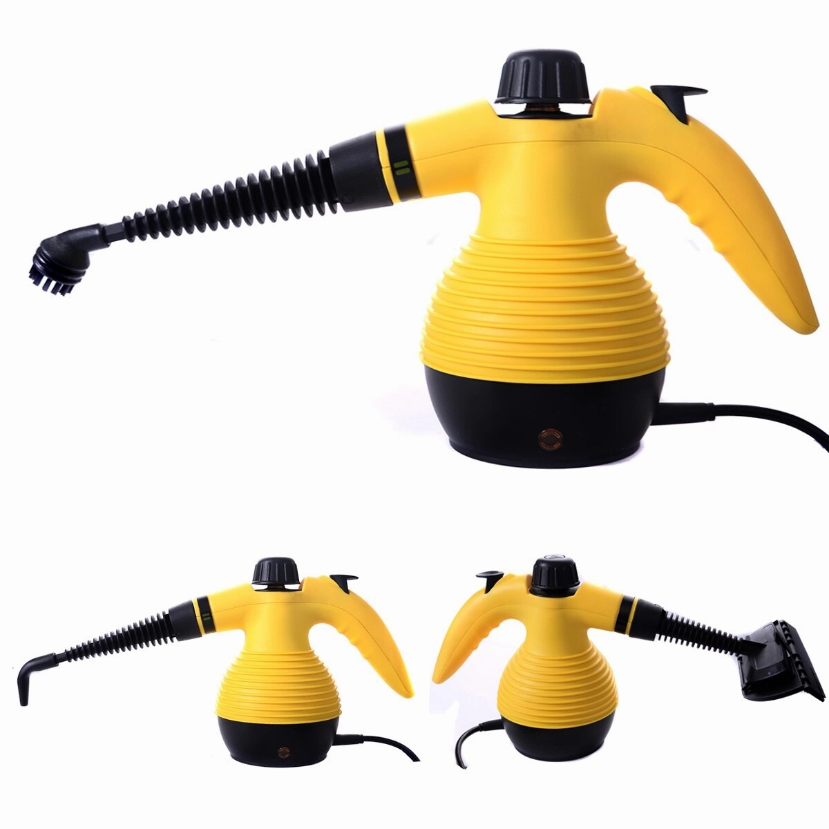 Multifunctional Handheld Pressurized Steam Cleaner with 9-Piece Accessory Set.Steam Cleaning