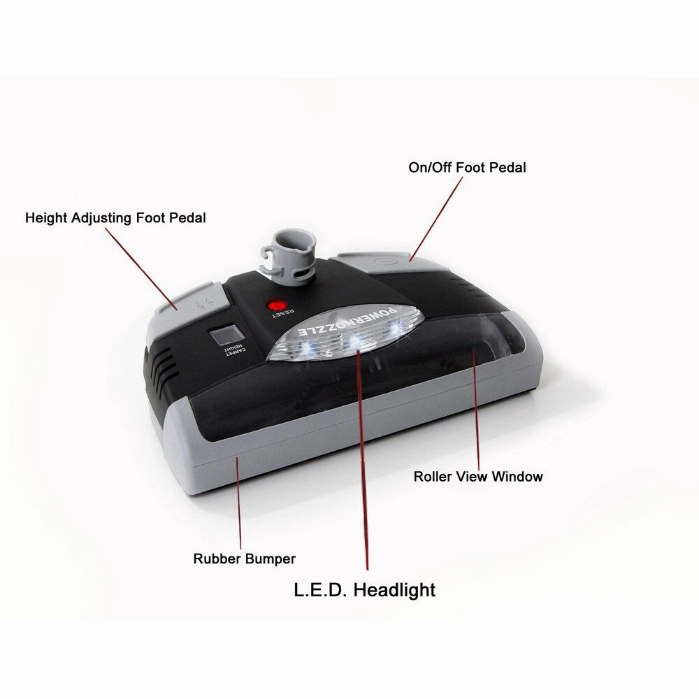 New 2018 Prolux 2.0 Bagless Backpack Vacuum with Electric Power Nozzle for Carpet Cleaning