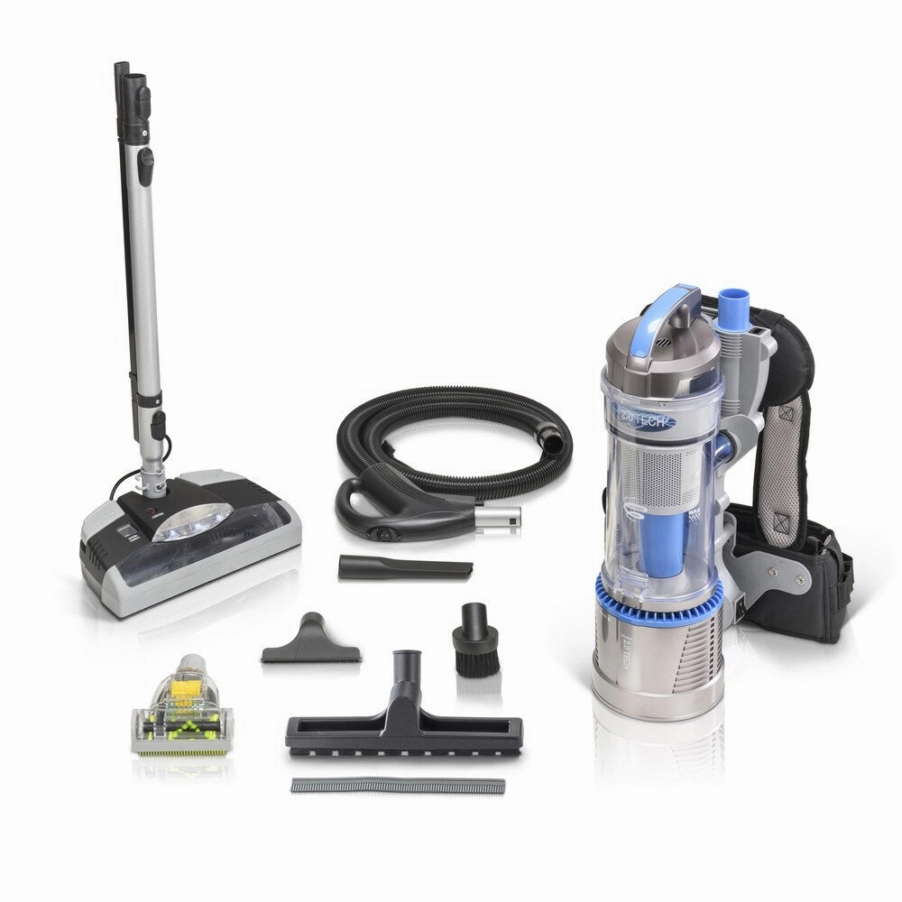 New 2018 Prolux 2.0 Bagless Backpack Vacuum with Electric Power Nozzle for Carpet Cleaning