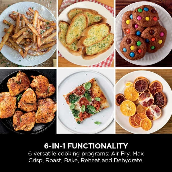 Ninja 7.6L Double Stack 2 Drawer Air Fryer - Black | SL300UK