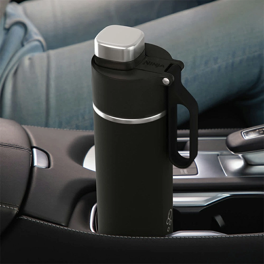 Ninja Thirsti 530ML Travel Water Bottle - Black | DW1801EUUKBK