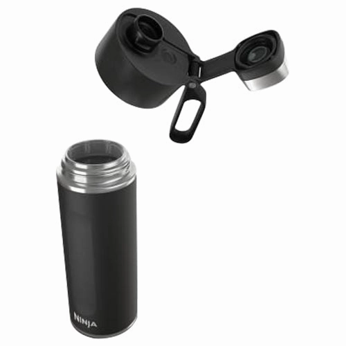 Ninja Thirsti 530ML Travel Water Bottle - Black | DW1801EUUKBK
