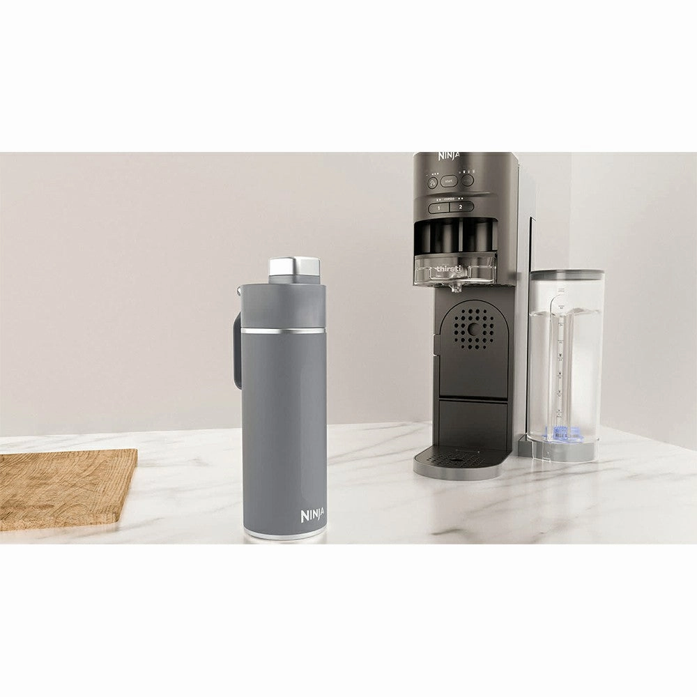 Ninja Thirsti 700ML Travel Water Bottle - Grey | DW2401EUUKGY