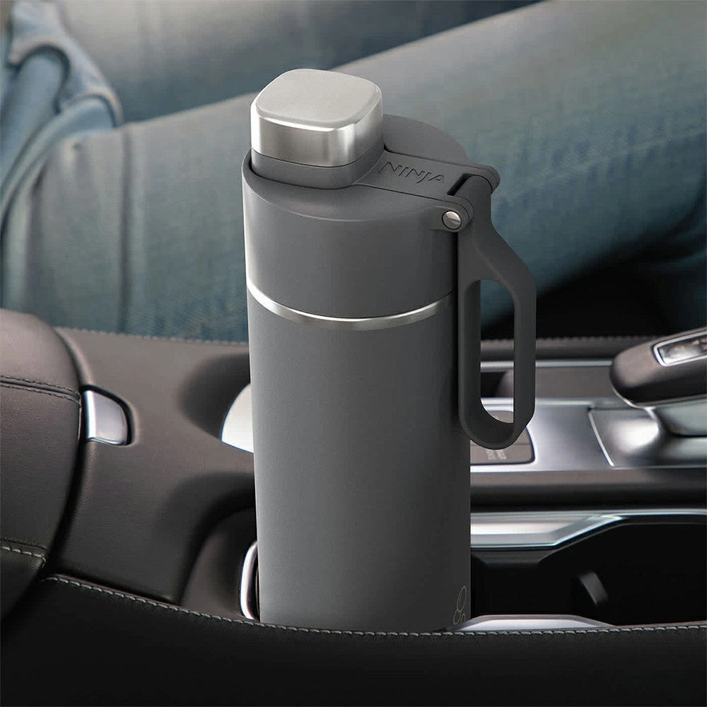 Ninja Thirsti 700ML Travel Water Bottle - Grey | DW2401EUUKGY