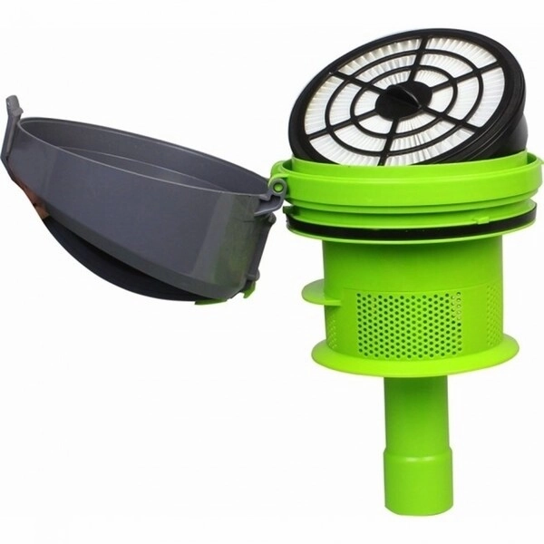 Ovente Bagless Canister Vacuum with HEPA Filtration System. Green (ST2620G)
