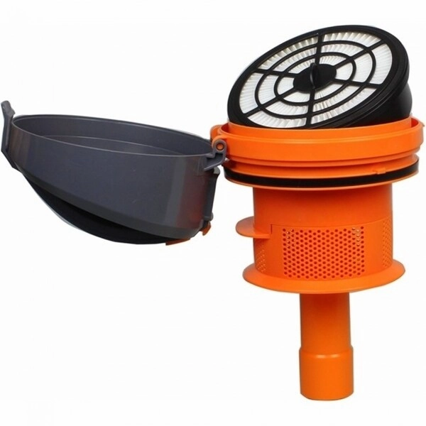 Ovente Bagless Canister Vacuum with HEPA Filtration System. Orange (ST2620O)