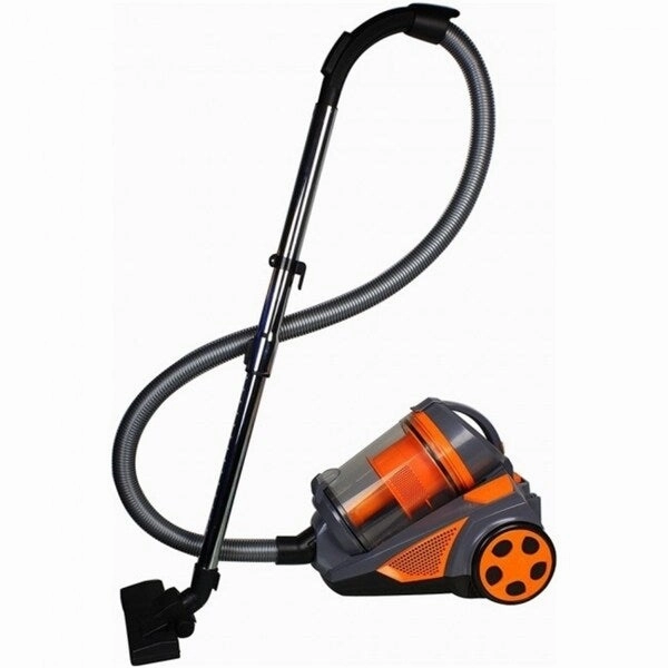 Ovente Bagless Canister Vacuum with HEPA Filtration System. Orange (ST2620O)
