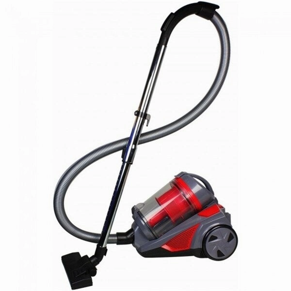 Ovente Bagless Canister Vacuum with HEPA Filtration System. Red (ST2620R)
