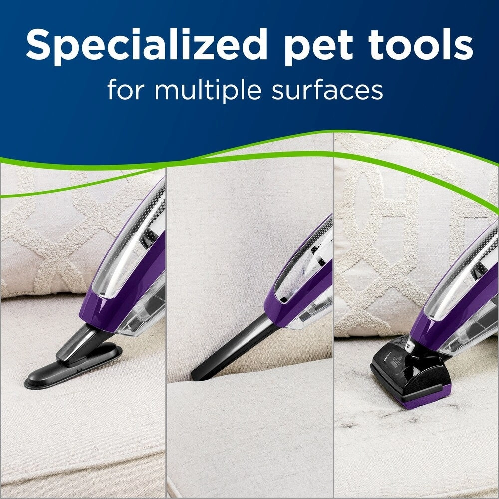 Pet Hair Eraser? Lithium Ion Cordless Pet Hand Vacuum |