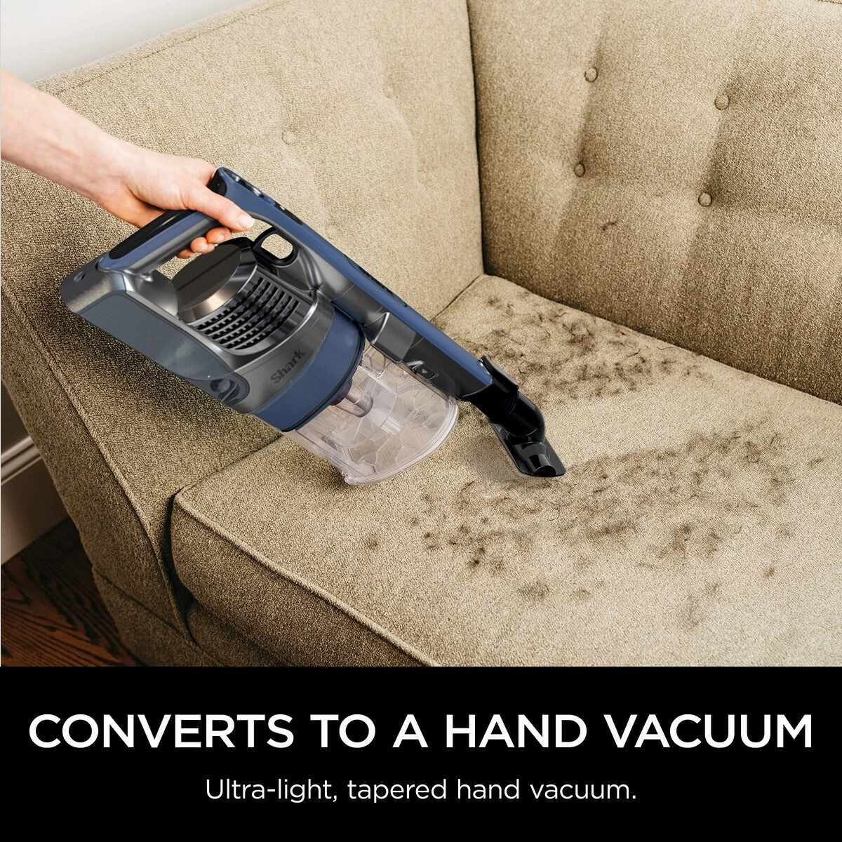 Pet Plus Anti-Allergen Cordless Stick Vacuum. Lightweight with Self-Cleaning Brushroll. PowerFins. Removable Handheld