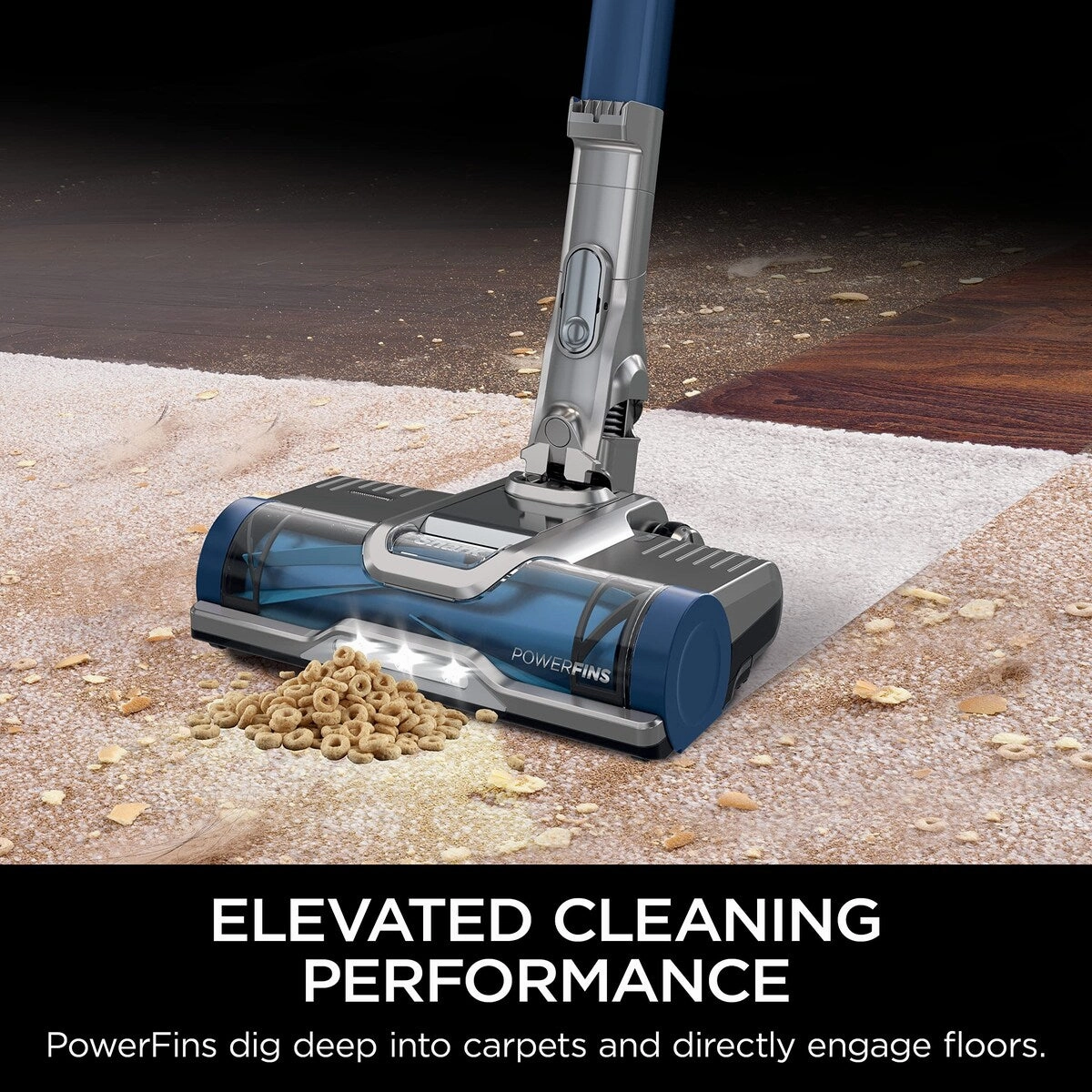 Pet Plus Anti-Allergen Cordless Stick Vacuum. Lightweight with Self-Cleaning Brushroll. PowerFins. Removable Handheld