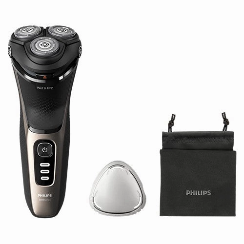 Philips 3000 Series Wet & Dry Electric Shaver - Ash Gold | S3242/12