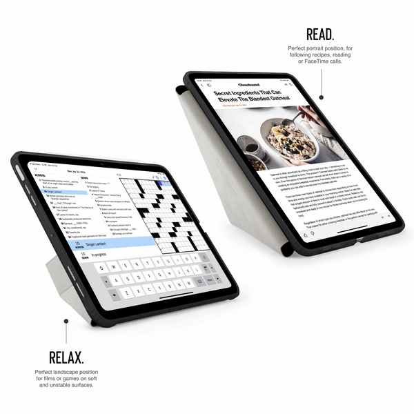 Pipetto Origami No1 Original Case for iPad Air 11 / 10.9 - Black | P052-49-AD