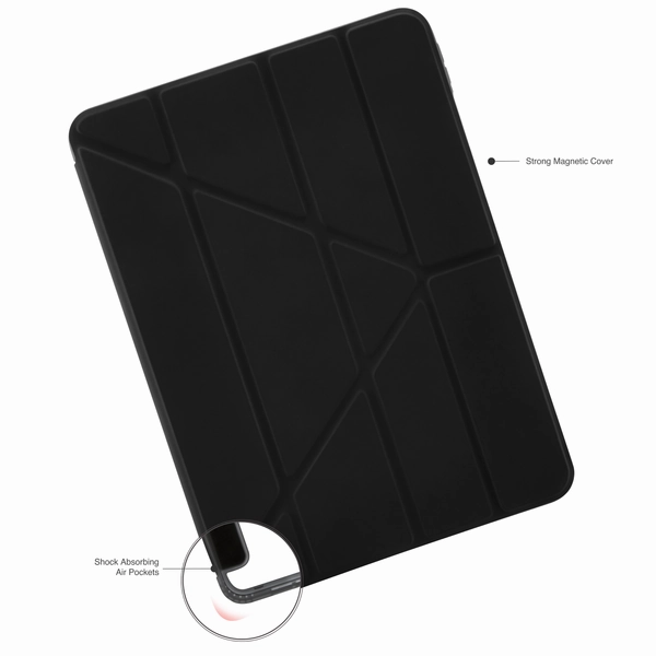 Pipetto Origami No1 Original Case for iPad Air 11 / 10.9 - Black | P052-49-AD