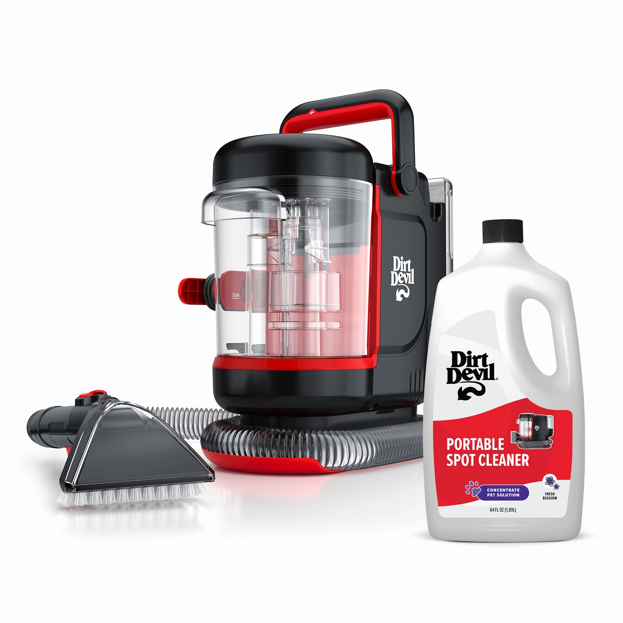 Portable Spot Cleaner   64 oz. Pet Solution Bundle