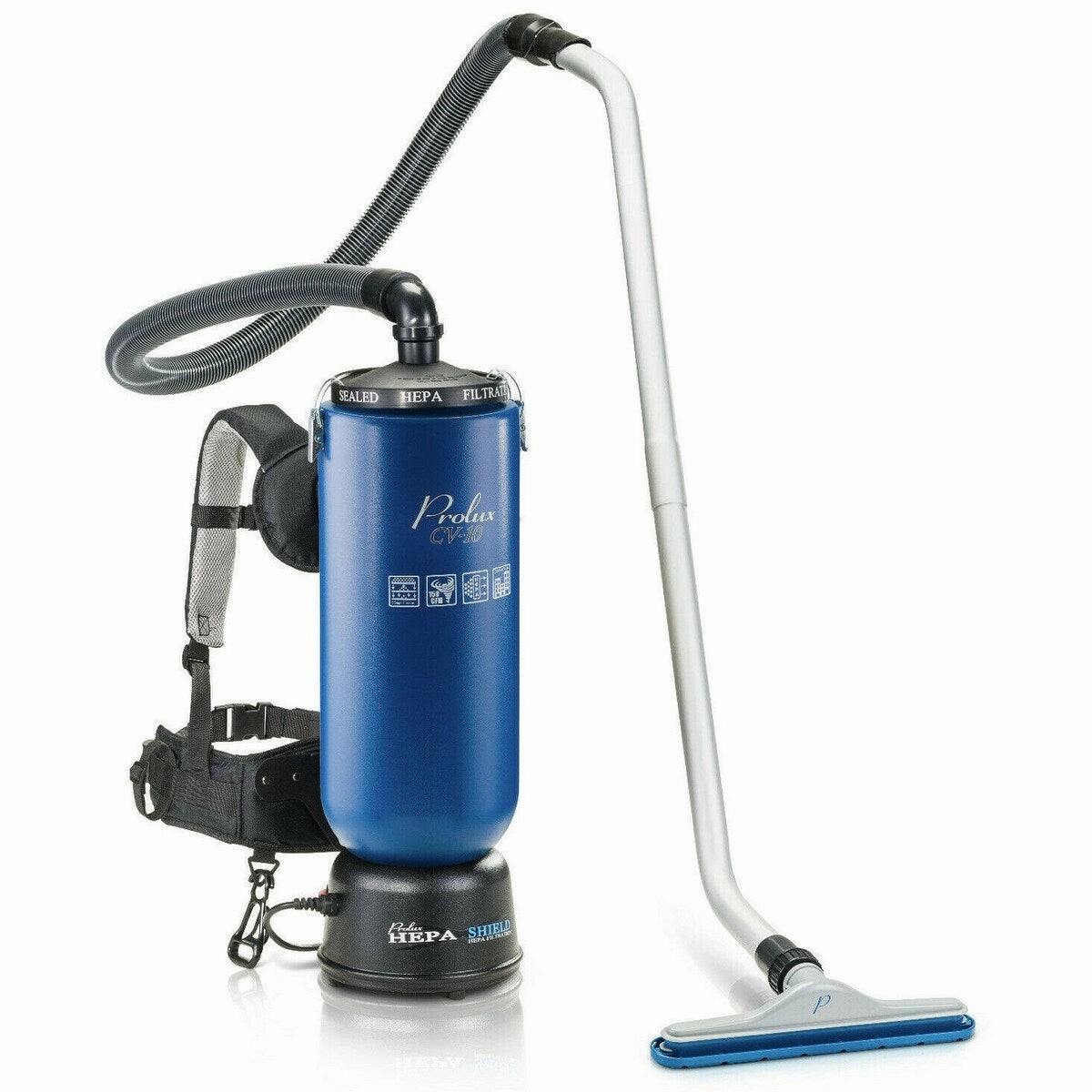 Powerful 10 Qt Commercial Backpack Vacuum