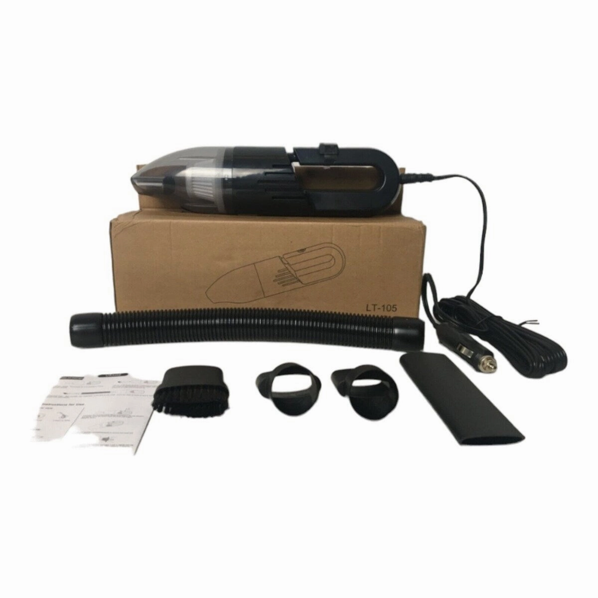 Powerful Portable Car Vacuum Wet and Dry Handheld. Strong Suction