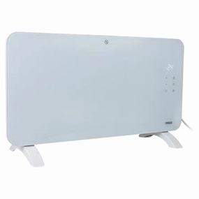 Princess 1500W Smart Glass Panel Heater - White | 01.348151.02.001