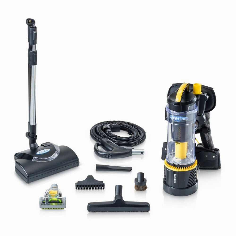 Prolux 2.0 Commercial Bagless Backpack Vacuum Commercial Power Nozzle Kit