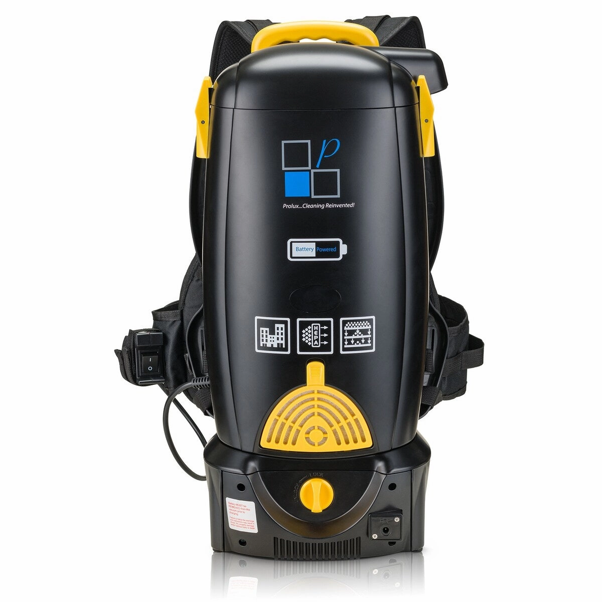 Prolux 8 Quart Lithium Battery Powered Backpack Vacuum Cleaner