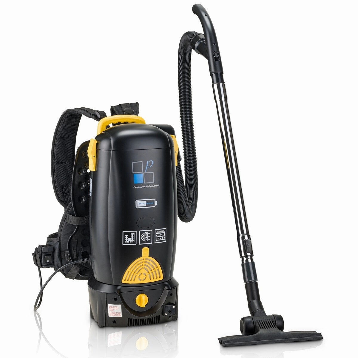 Prolux 8 Quart Lithium Battery Powered Backpack Vacuum Cleaner