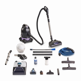 Prolux CTX ELITE Bagless Canister Vacuum Cleaner w/ Storm Shampooer Kit