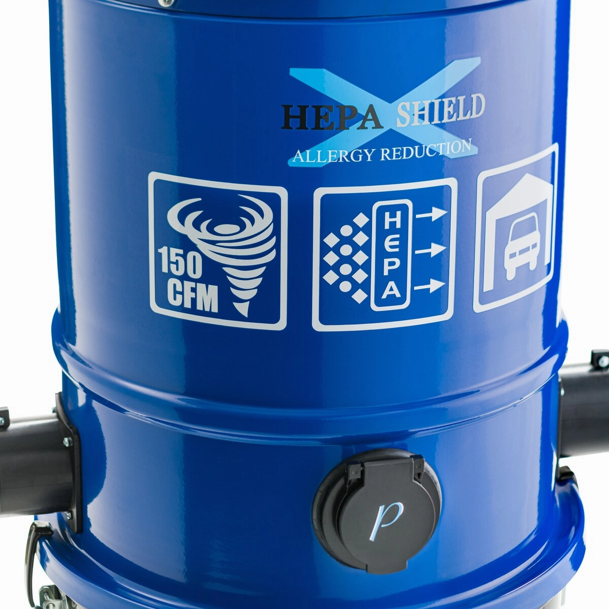 Prolux CV12000 Central Vacuum Unit System with Electric Hose Power Nozzle Kit and 25 Year Warranty