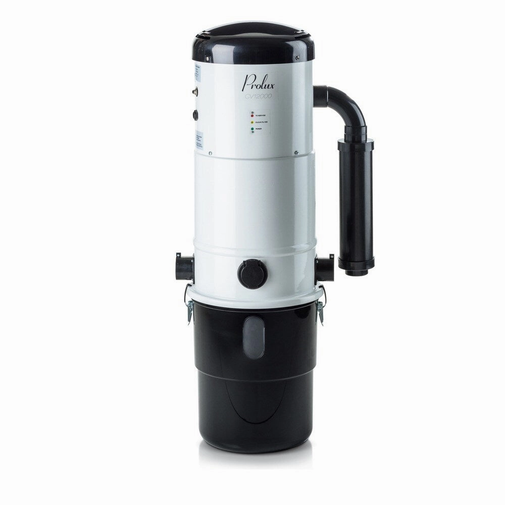 Prolux CV12000 Central Vacuum Unit System with Electric Hose Power Nozzle Kit