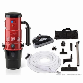 Prolux CV12000 Central Vacuum Unit System with Electric Hose Power Nozzle Kit