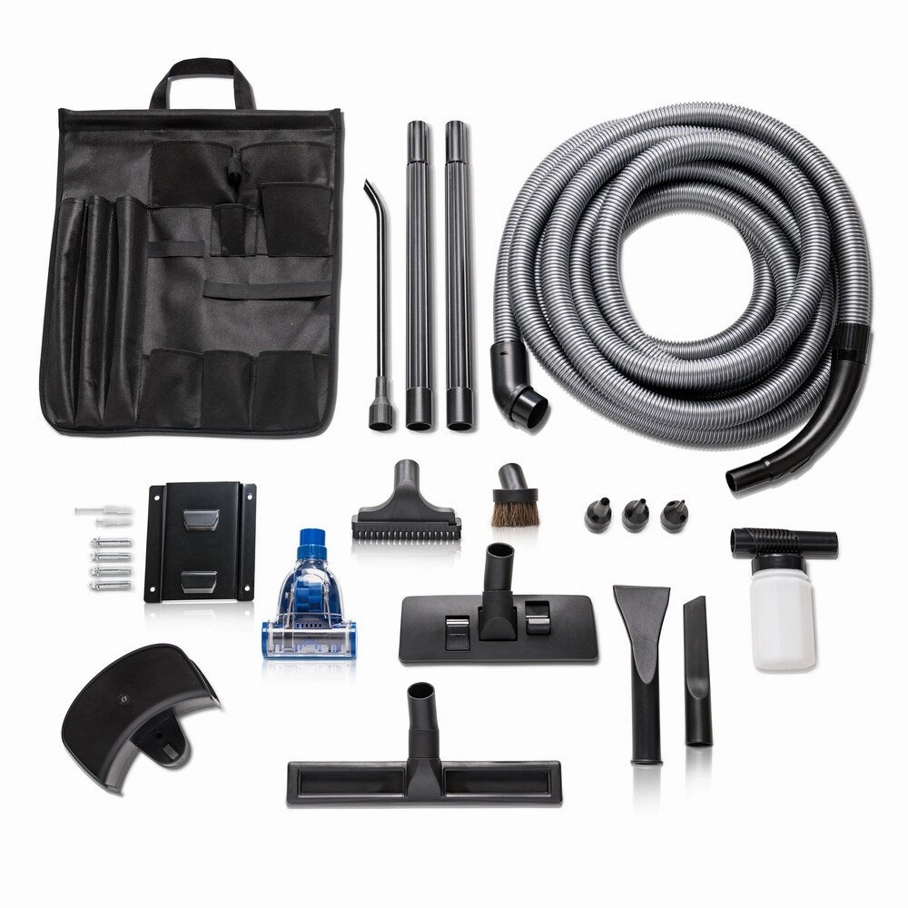Prolux Professional Shop Grey Wall Mounted Garage Vac Wet Dry Pick Up
