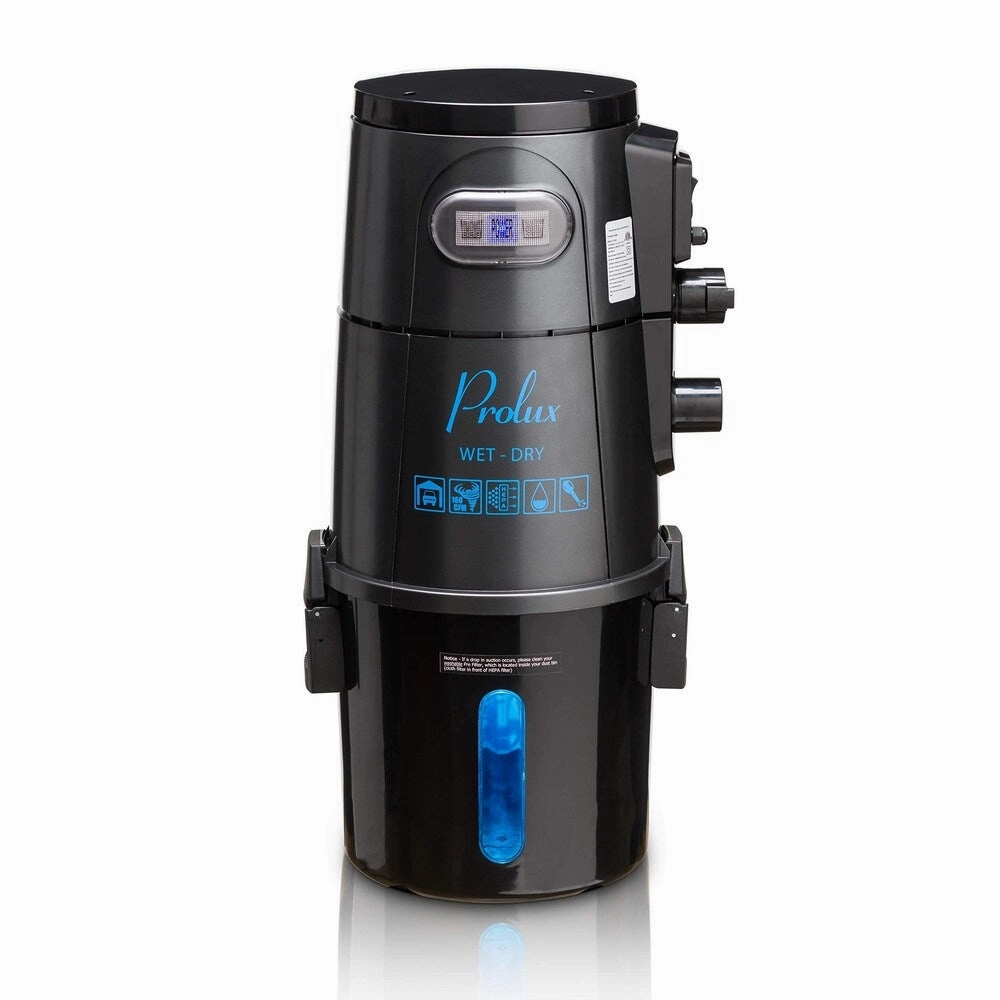 Prolux Professional Shop Grey Wall Mounted Garage Vacuum Wet Dry