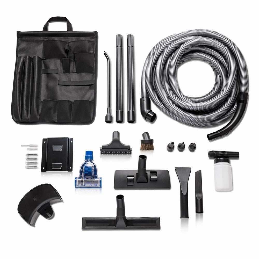 Prolux Professional Shop Grey Wall Mounted Garage Vacuum Wet Dry