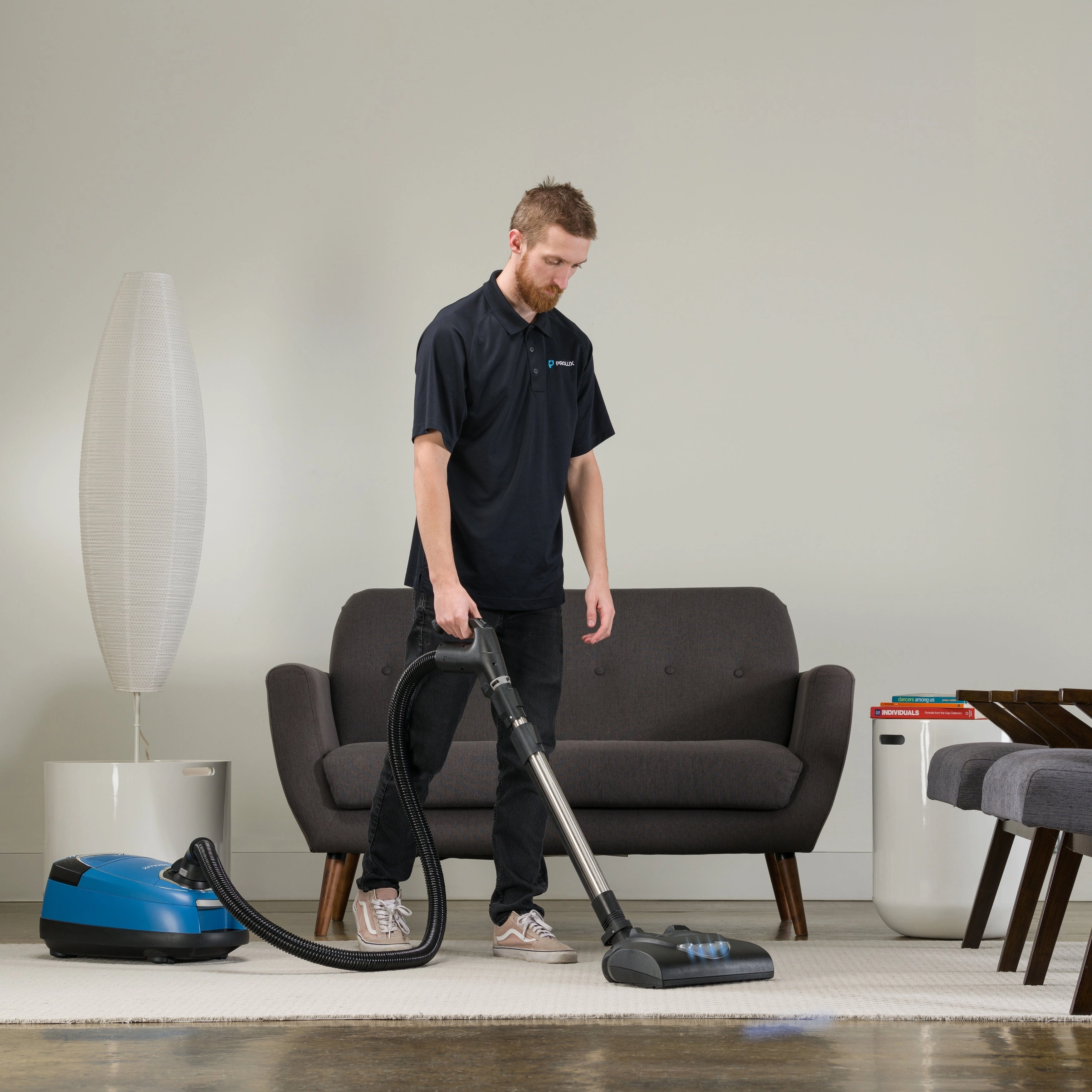 Prolux QX90 Bagged Canister Best Rated HEPA Vacuum with Powerhead for Home