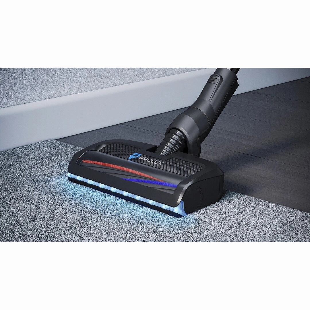 Prolux RS5 Lightweight Bagless Canister Vacuum with Dual HEPA Filtration Premium Button Lock Tools and Electric Power Nozzle