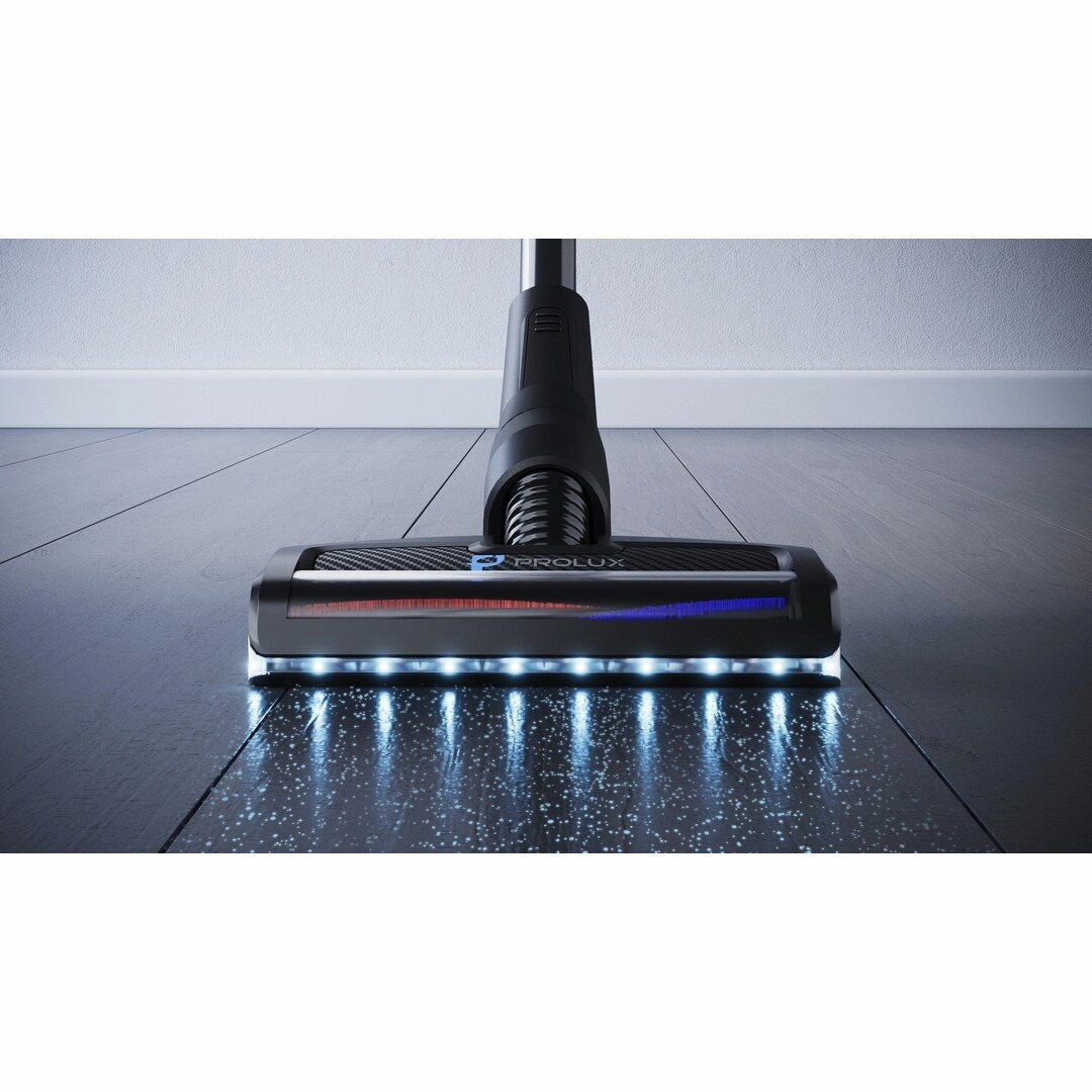Prolux RS5 Lightweight Bagless Canister Vacuum with Dual HEPA Filtration Premium Button Lock Tools and Electric Power Nozzle