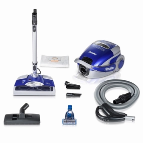 Prolux TerraVac LIMITED EDITION 5-speed Quiet Canister Vacuum Cleaner Sealed HEPA Filter & Deluxe Head