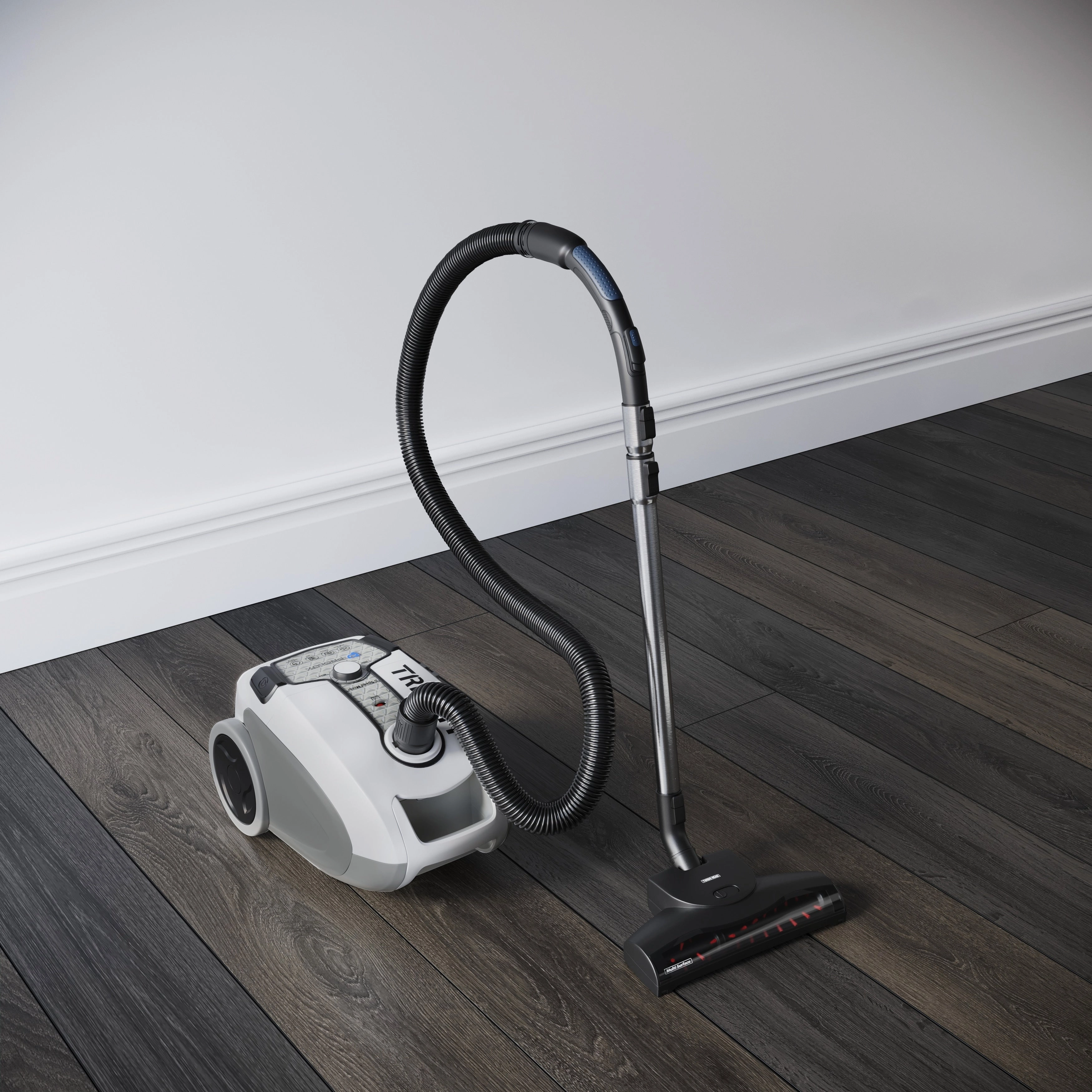 Prolux Tritan Canister Vacuum HEPA Sealed Hard Floor Vacuum with Powerful 12 Amp Motor