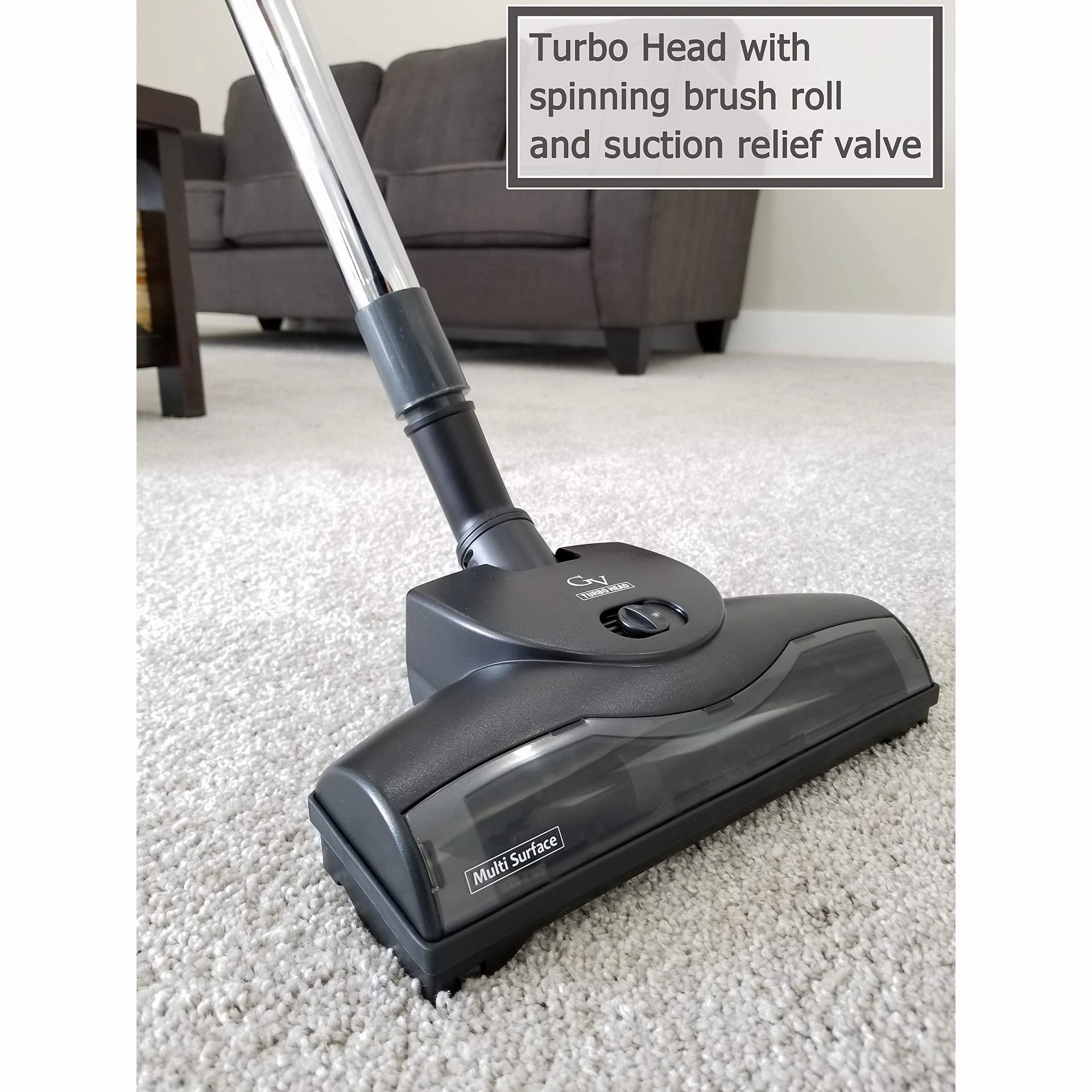 Prolux Tritan Pet Canister w/ Turbo Nozzle HEPA Sealed Vacuum Cleaner