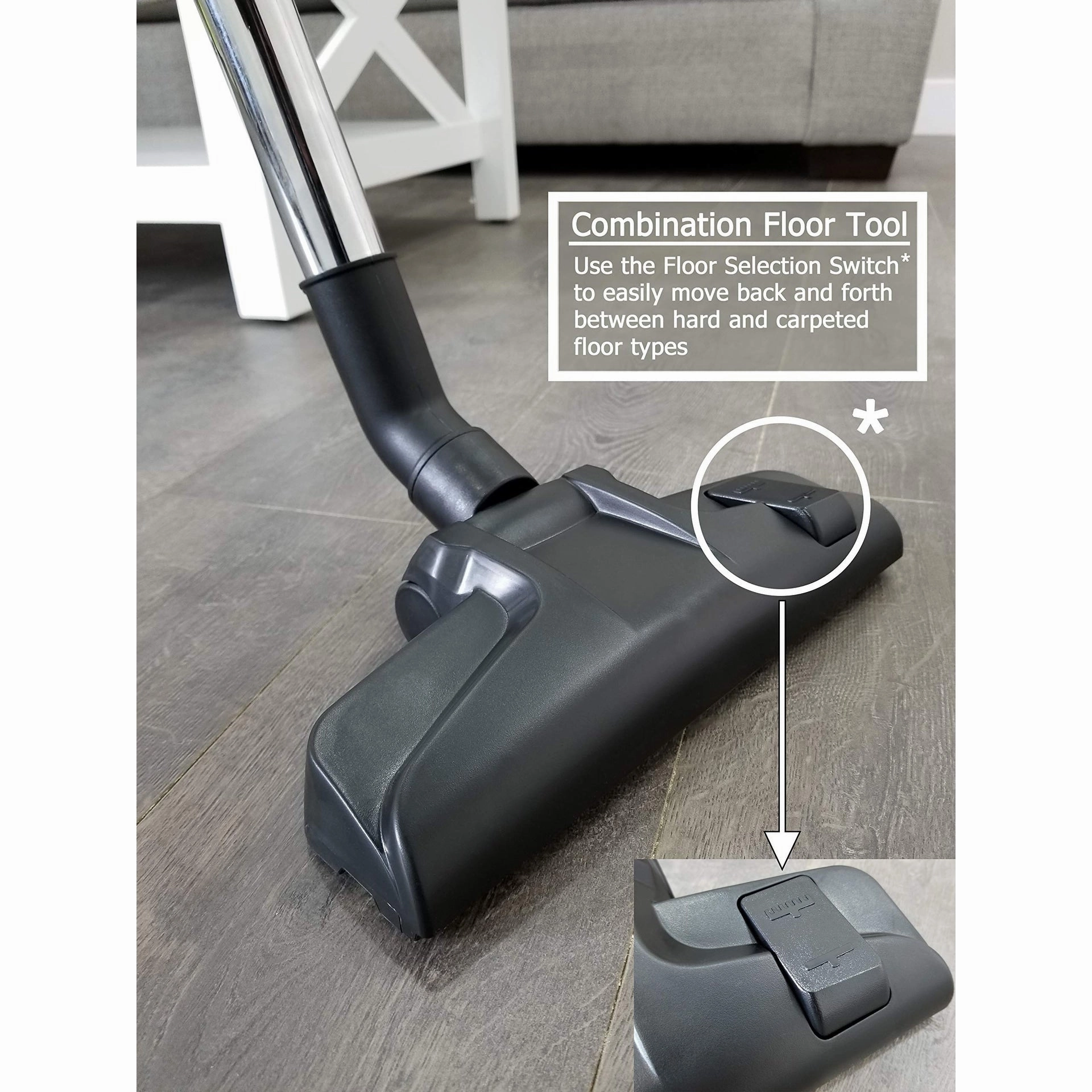 Prolux Tritan Pet Turbo Canister Vacuum Cleaner HEPA Sealed