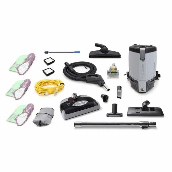 ProTeam ProVac FS6 6 QT Commercial Backpack Vacuum Electric Power Head