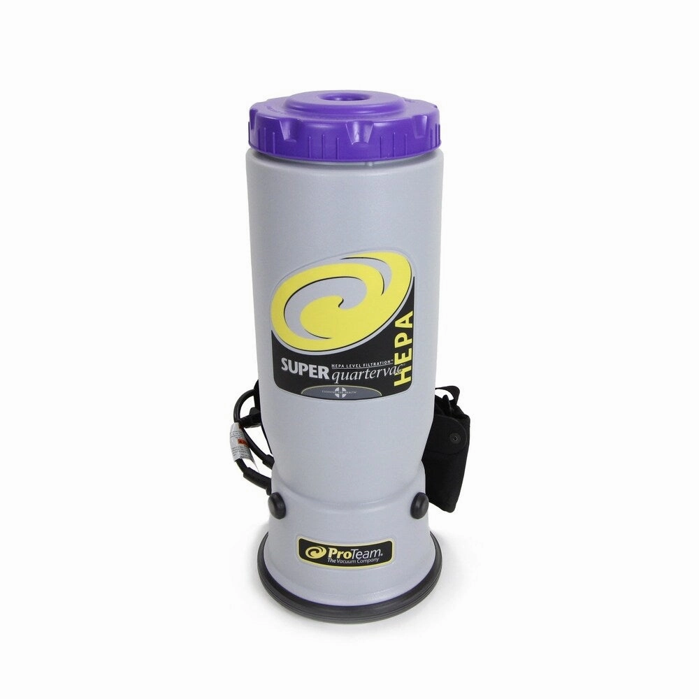 Proteam Super QuarterVac Commercial Backpack Vacuum Cleaner with Pro Blade Kit