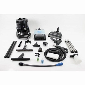 Reconditioned Rainbow E2 Black 2-speed Cleaner and Aquamate 3 Shampooer With New Aftermarket Tools & Attachments