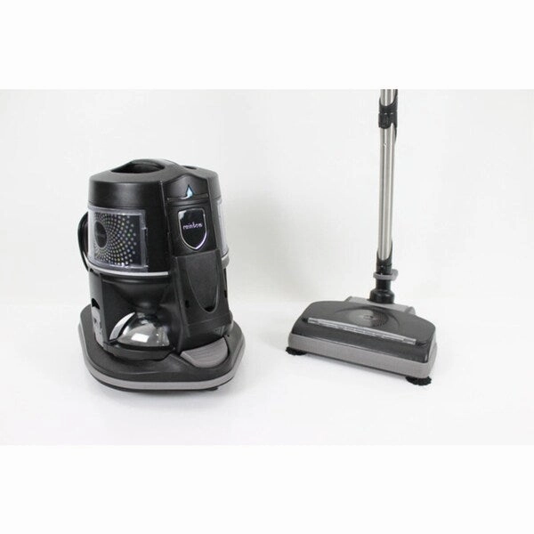 Reconditioned Rainbow E2 Black 2-speed Cleaner and Aquamate 3 Shampooer With New Aftermarket Tools & Attachments
