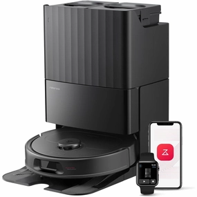 Roborock QV 35S Robot Vacuum and Mop.10000Pa Suction. Self-Emptying. Self-Washing & Air Drying.10mm Mop Raise
